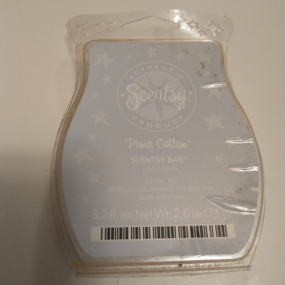 NWT Scentsy wax melts... Pima Cotton